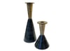 'Conic' Siyah Mermer Şamdan Set