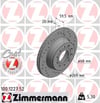 Audi 100 A6 V8 Fren Diski Delikli ZIMMERMANN