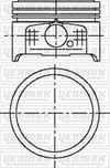 Peugeot 106 206 306 Partner Citroen Berlingo 1.4 8V Piston Segman STD YENMAK