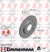 Peugeot 106 Arka Fren Diski 247mm ZIMMERMANN