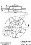Peugeot 106 91-05 306 93-01 206 98-00 Citroen Saxo 96-04 C15 84-00 ZX 91-97... BREMBO