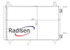 Peugeot 2008 Klima Radyatörü 1.2 PURETECH-1.5 BLUEHDI RADISEN