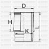 Peugeot 205 309 405B XU9 JAZ-M/J1 XU5M/JPZ XU7JPK Motor Gömleği STD 83.00 YENMAK