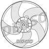 Peugeot 206 Radyatör Fan Motoru DENSO