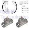 Peugeot 206 Arka Fren Pabuç Kiti DELPHI