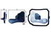 Peugeot 206 301 306 308 Citroen C3 C4 C5 Elysee Xantia Şanzıman Yağ Filtre... MAHLE