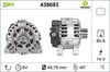 Peugeot 206 207 307 Citroen C2 C3 C4 406 407 Partner Berlingo Alternatör 90A VALEO
