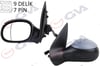 Peugeot 206 Dış Dikiz Aynası Sol Elektrikli Isıtmalı Astarlı Asferik GVA