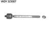 Peugeot 207 Citroen C3 Picasso Rot Mili 228mm SKF