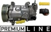 Peugeot 207 307 308 Partner Tepee Citroen C3 C4 C5 Berlingo Klima Kompresörü... MAHLE