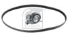 Peugeot 207 Alternatör Gergi Kiti 6PK1053 [1.4-1.6 16V TU3-TU5 KLİMALI] FEBI
