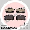 Peugeot 207 Arka Balata 208 Citroen C3 II C4 Cactus DS3 ZIMMERMANN