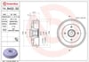 Peugeot 208 301 Citroen C3 C4 C-Elysee DS3 Arka Fren Kampanası Rulmanlı BREMBO