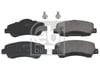 Peugeot 301 Ön Fren Balatası 266mm FEBI