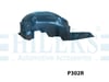 Peugeot 301 Citroen C-Elysee Çamurluk Davlumbazı Arka Sağ 2012> HILEKS
