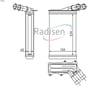 Peugeot 306 Kalorifer Radyatörü RADISEN