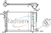 Peugeot 306 Motor Su Radyatörü 1.1-1.4SL-1.6SR-1.6 Klimasız RADISEN