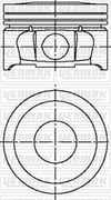 Peugeot 307 206 Partner Citroen Berlingo C3 C4 1.6 16V TU5JP4 Piston Segman... YENMAK