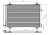 Peugeot 307 Klima Kondenseri 1.4-1.6 ORIS