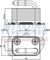 Peugeot 307 308 407 807 Expert Citroen Jumpy Motor Yağ Soğutucusu Komple RADISEN