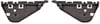 Peugeot 307 Tampon Braketi Arka Sol-Sağ Takım PHIRA