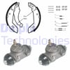 Peugeot 309 Renault 11 5 9 Express Rapid Arka Fren Pabuç Kiti DELPHI