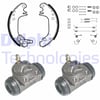 Peugeot 309 Renault 11 5 9 Arka Fren Pabuç Kiti DELPHI