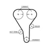 Mazda 323 626 Triger Kayışı GATES