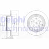 Peugeot 4007 Arka Fren Diski Dolu DELPHI