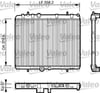 Peugeot 407 Citroen C5 Xsara Radyatör 2.0 16V-2.0HDI Otomatik Klimalı VALEO
