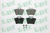 Peugeot 407 1.6 HDI 1.8-2.0 04> 607 00> Citroen C5 08> Arka Fren Balatası LPR