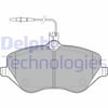 Peugeot 407 Citroen C5 C6 Ön Fren Balatası DELPHI