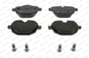 BMW 5 Serisi F10 F18 F11 X3 F25 X6 F26 E89 Arka Balata FERODO