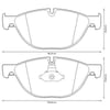BMW 5 Serisi F10 F11 F18 6 Serisi F12 F13 F06 Ön Balata SANGSIN