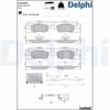 Fiat 500 Elektrikli Fren Balatası DELPHI