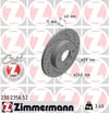 Fiat 500 Ön Fren Diski ZIMMERMANN