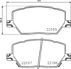 Fiat 500X Ön Fren Balatası BREMBO