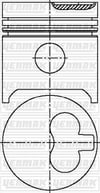 Peugeot 505 J9 Ford Granada Scorpion Ssangyong Korando Motor Piston Segman STD YENMAK