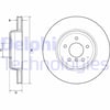 BMW 530 535 540 545 550 635 645 650 Arka Fren Diski Delikli DELPHI