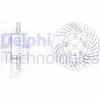 Porsche 911 Boxster Cayman Ön Fren Diski Delikli DELPHI