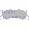 Porsche 911 Ön Fren Balatası DELPHI