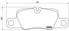 Porsche 911 Arka Balata BREMBO