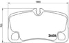 Porsche 911 Disk Balata BREMBO