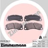 Porsche 911 Ön Balata ZIMMERMANN