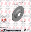 Audi A1 Fren Diski ZIMMERMANN