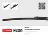 Audi A2 Silecek Süpürgesi Muz Tipi 750mm SILBAK