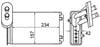 Audi A3 Volkswagen Caddy Golf Jetta Polo Seat Ibiza Cordoba Skoda Octavia... MAHLE