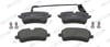Audi A4 A5 A6 A7 Q5 Porsche Macan Arka Balata FERODO