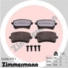 Audi A4 Arka Balata ZIMMERMANN