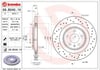 Audi A4 Arka Fren Aynası [Havalı] BREMBO